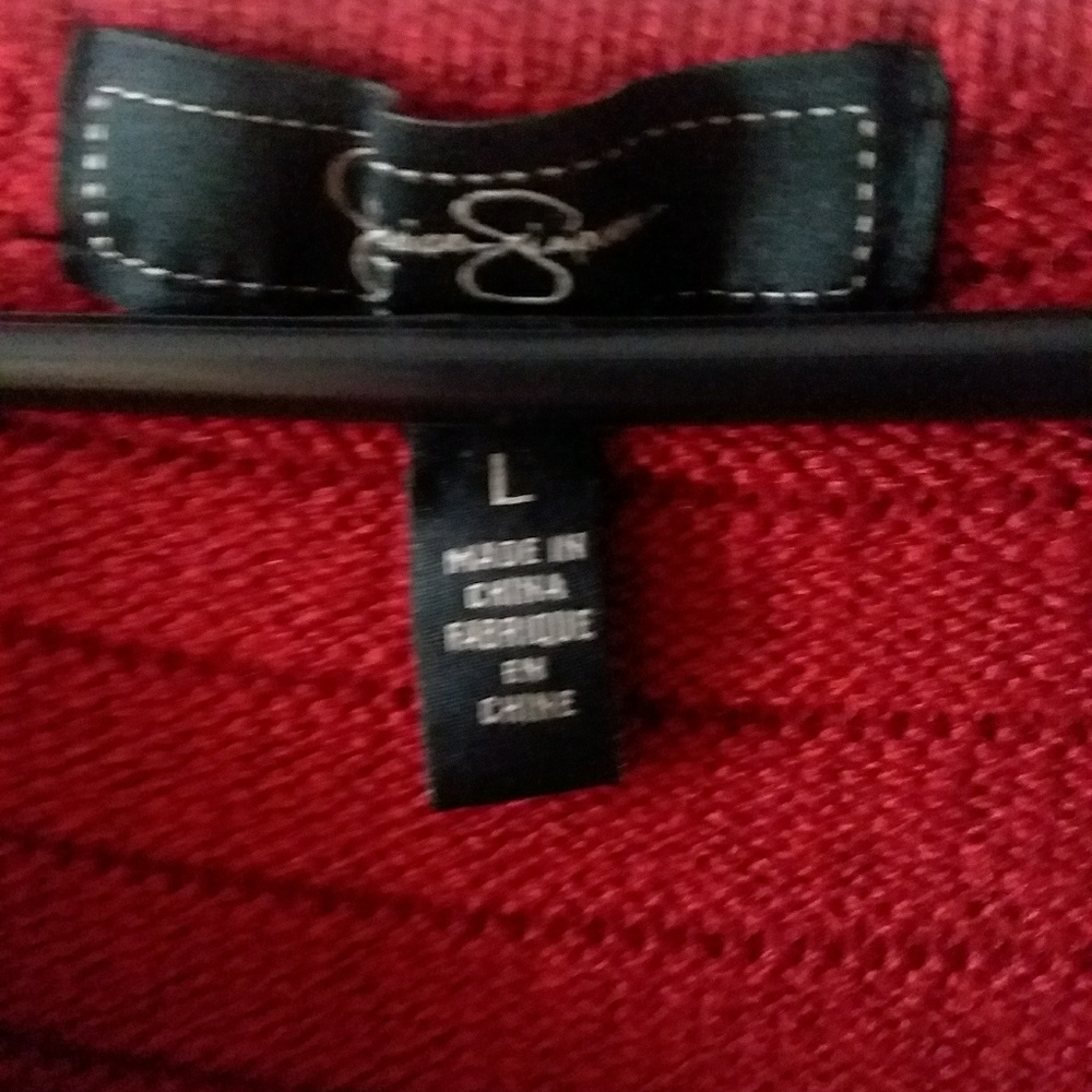 Jessica Simpson red Sweater dress - Picture 4 of 5